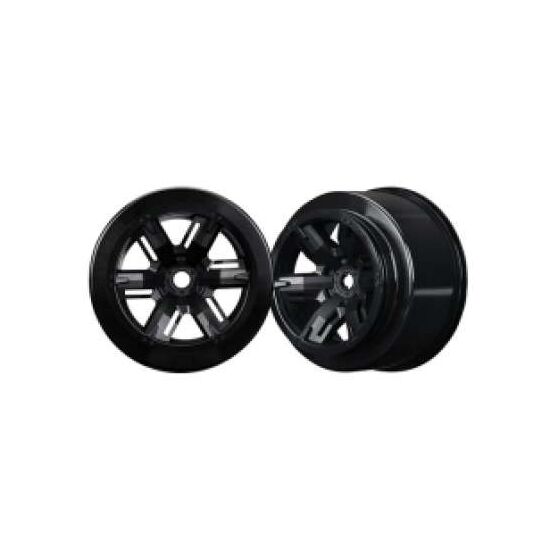 Wheels, X-Maxx, black (left and right )