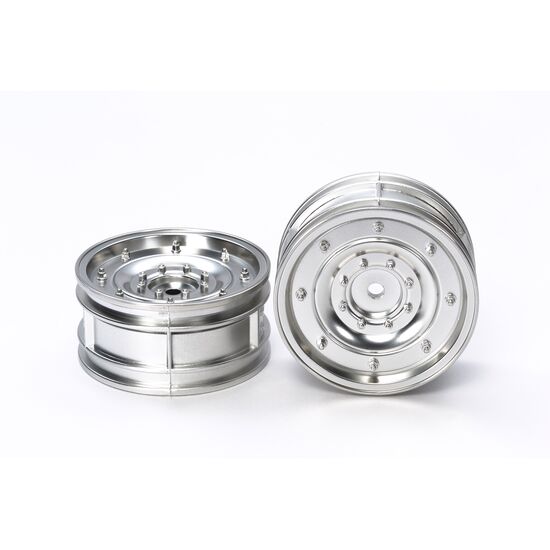 Roues Matte Plated Silver Dish (26mm +2)