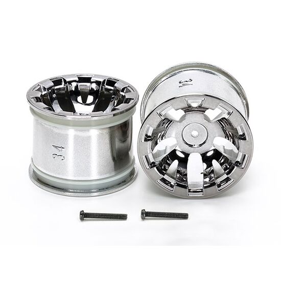 T3-01 Wheels Chrome Plated f. Spike Tires (2pcs)