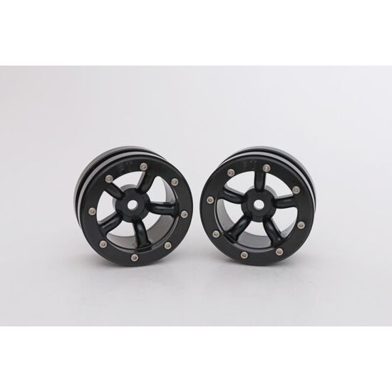Beadlock Wheels PT-Safari Schwarz/Schwarz 1.9 (2 St.) 