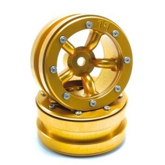 Beadlock Jantes PT-Safari doré/doré 1.9 (2 pcs)