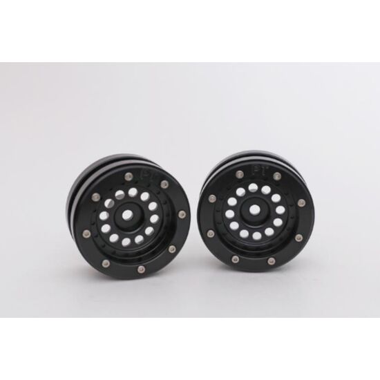 Beadlock Jantes PT-Bullet noir/noir 1.9 (2) 