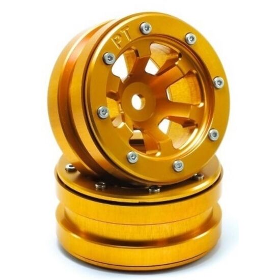 Beadlock Jantes PT-Claw doré/doré 1.9 (2 pcs)