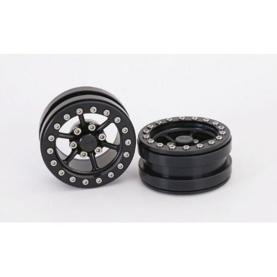 Beadlock Wheels PT-Power Black/Black 1.9 (2pcs)