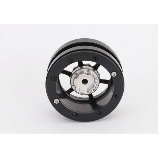 Beadlock Wheels PT-Power Black/Black 1.9 (2pcs), 2 image