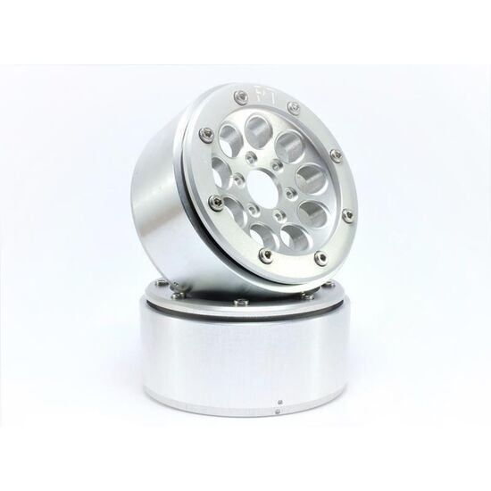 Beadlock Wheels GUN argent/argent 1.9 (2) sans moyeu de roue