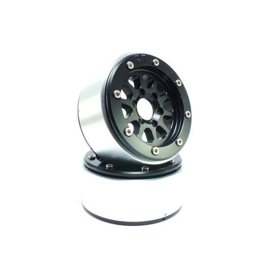 Beadlock Wheels GEAR noir/noir 1.9 (2) sans moyeu de roue