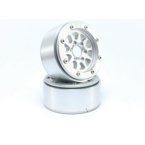 Beadlock Wheels GEAR argent/argent 1.9 (2) sans moyeu de roue