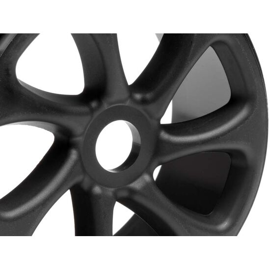 HPI101371-Black Turbine Wheels (pr)