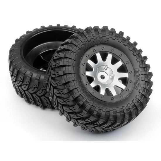 Blitz - Pneus Maxxis D Montés s/jantes MK10 (Matte CHROME/2pcs), 4 image