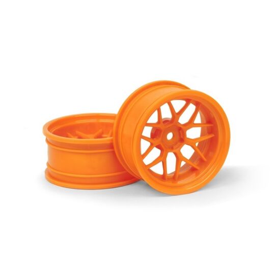 HPI120251-TECH 7 WHEEL ORANGE (9MM/2PCS)