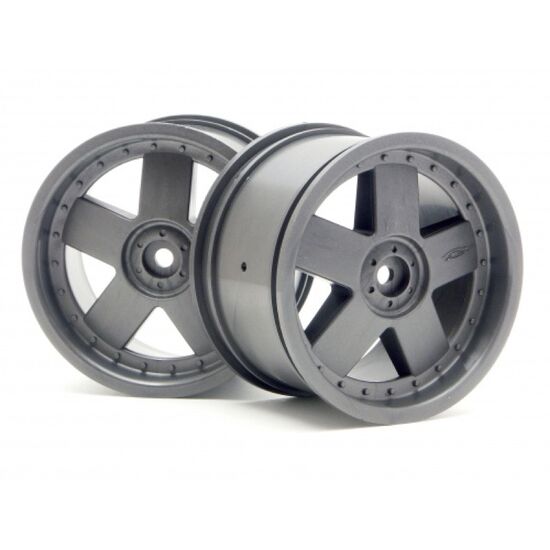 HPI3008-GT 5 WHEEL GREY (83X56MM/2PCS) - SAVAGE 21