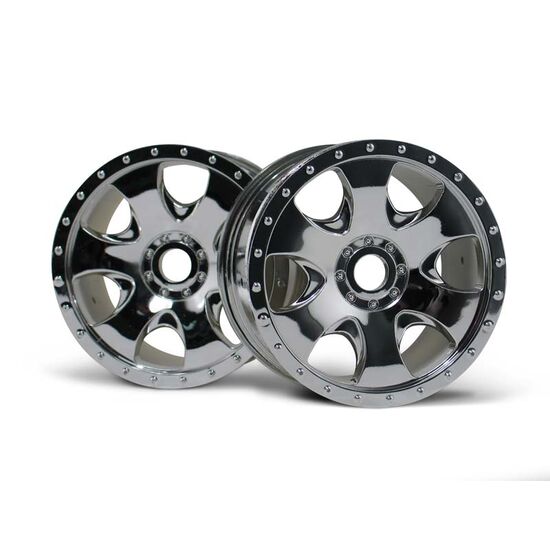 JANTES WARLOCK CHROME (SAVAGE X - HEX 17MM)