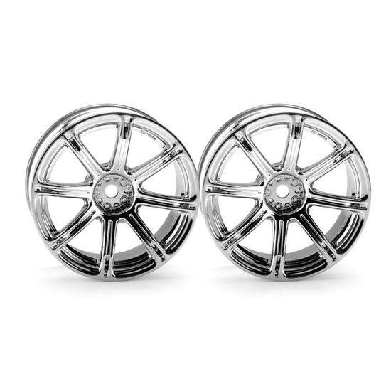 JANTES WORK EMOTION XC8  26mm CHROME (6mm OFFSET)