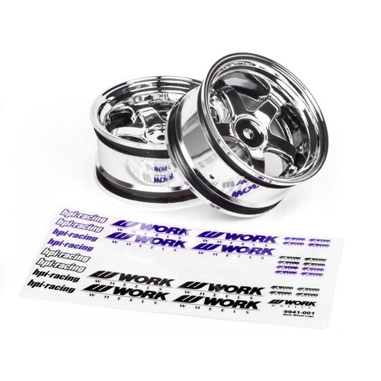JANTES WORK MEISTER S1 26mm CHROME (6mm OFFSET)***Run out, 5 image