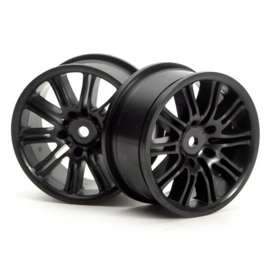 10 SPOKE MOTOR SPORT WHEEL 26MM BLACK