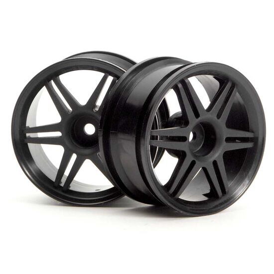 JANTES NOIRES CORSA 12 BATONS 26MM (+3MM OFFSET)