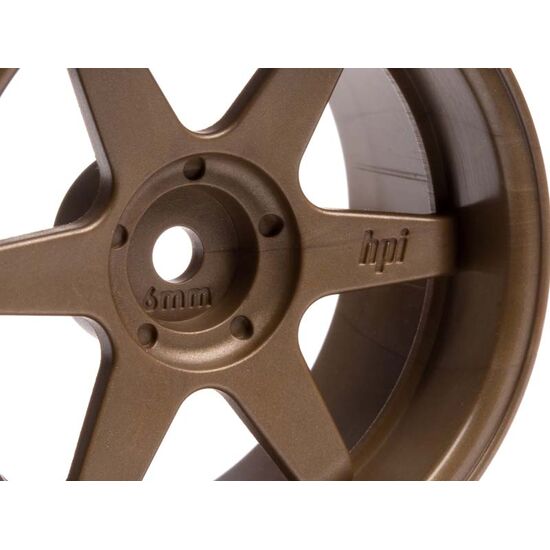 FELGEN TE37 26mm BRONZE (6mm OFFSET), 2 image
