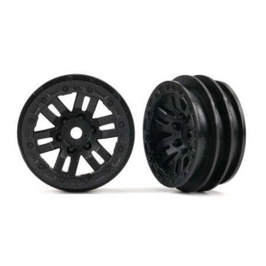 Wheels, 1.0' (black) (2)