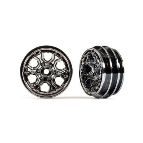 Wheels, 1.0' (black chrome) (2)
