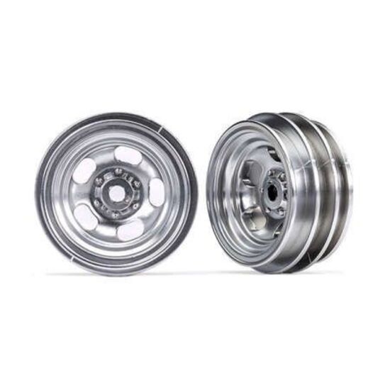Wheels, 1.0' (satin chrome) (2)