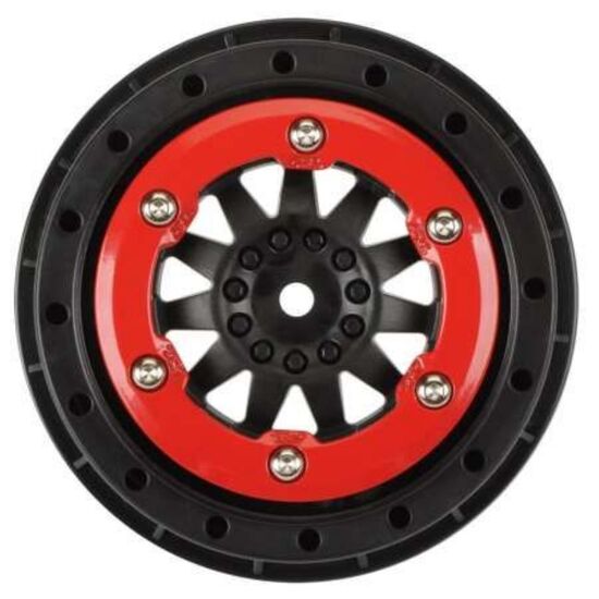 ProTrac Suspension F11 2.2/3.0 Red/Bl k BdLoc Whl(2