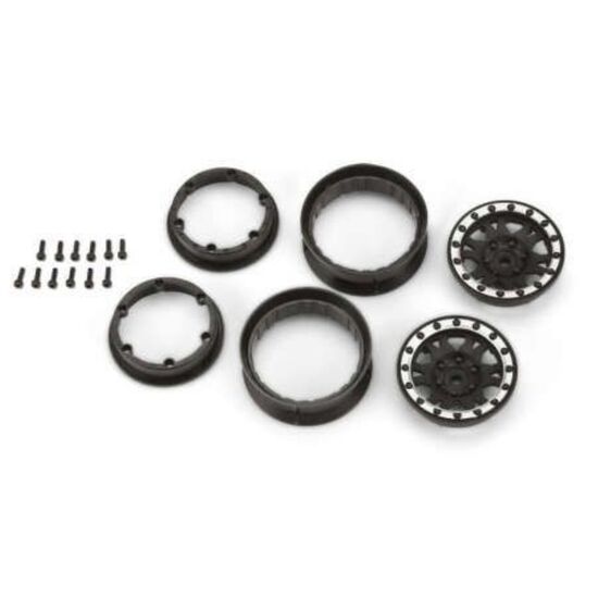 LEMPRO276913-Impulse 1.9 Black/Silver Wheel Crawle rs(2) F/R