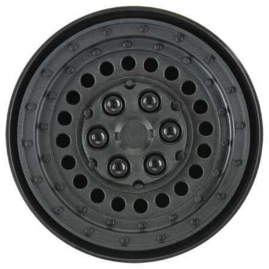 Carbine 1.9 Black Dually Wheels for C rawlers F/R