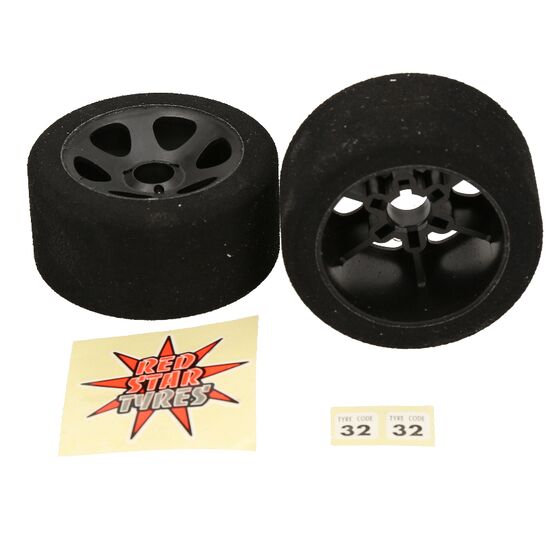 PNEUS AVANT 1/8 32 SHORE S/JANTES HPI