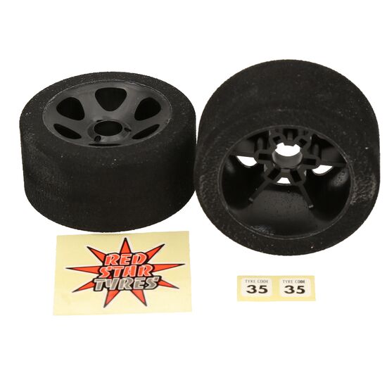 PNEUS AVANT 1/8 35 SHORE S/JANTES HPI