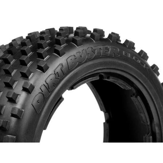 BAJA 5b - DIRT BUSTER BLOCK TIRE M COMPOUND (170x60mm/2pcs), 4 image