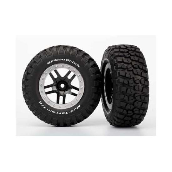 Tires & wheels, assembled, glued (SCT