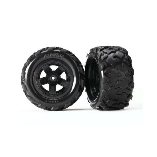 Tires & wheels, assembled