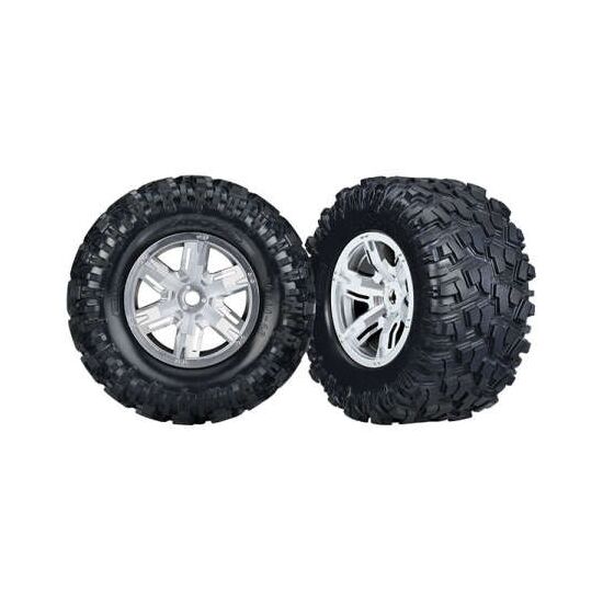 Tires & wheels, assembled, glued (X-M