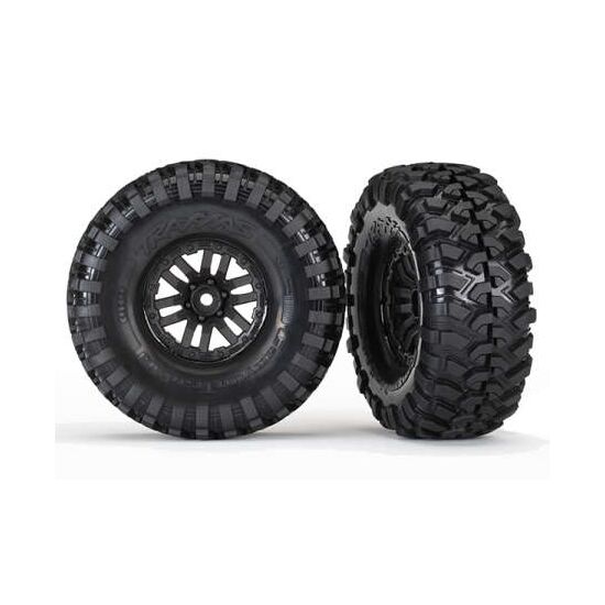 Tires and wheels, assembled, glued (T RX-4 wheels, Canyon Trail 1.9 tires) (2)