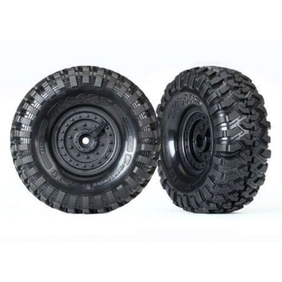 Tires and wheels, assembled, glued (T actical wheels, Canyon Trail 1.9 tire s) (2)