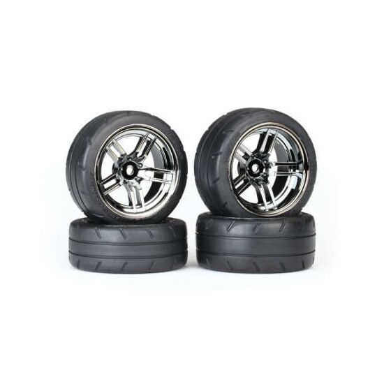 Tires & wheels, assembled, glued (spl