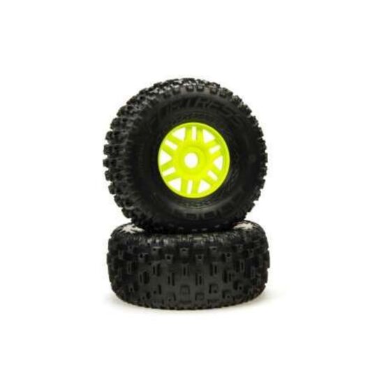 dBoots 'Fortress' Tyre Set Glued Gree n (Pair), 2 image