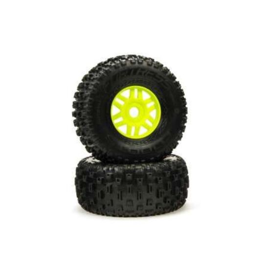 dBoots 'Fortress' Tyre Set Glued Gree n (Pair), 3 image
