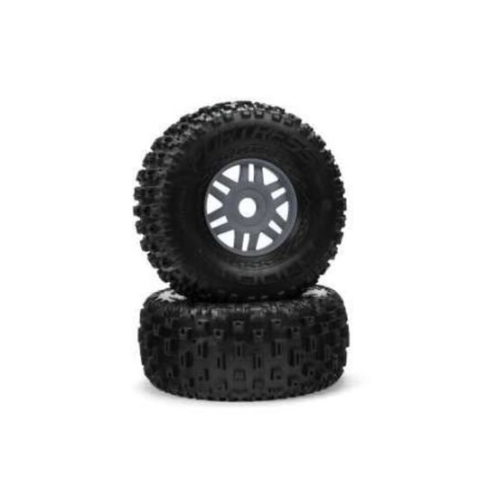 dBoots 'Fortress' Tyre Set Glued Gun Metal (Pair), 2 image