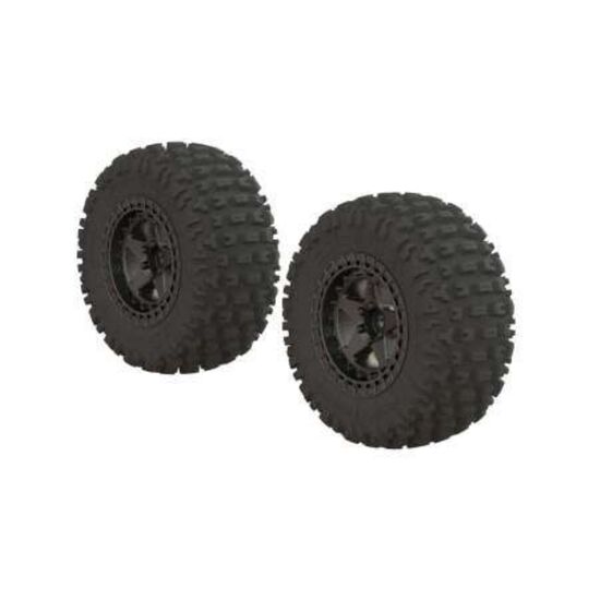 Dboots 'Fortress SC' Tire Set Glued G un Metal (2), 2 image