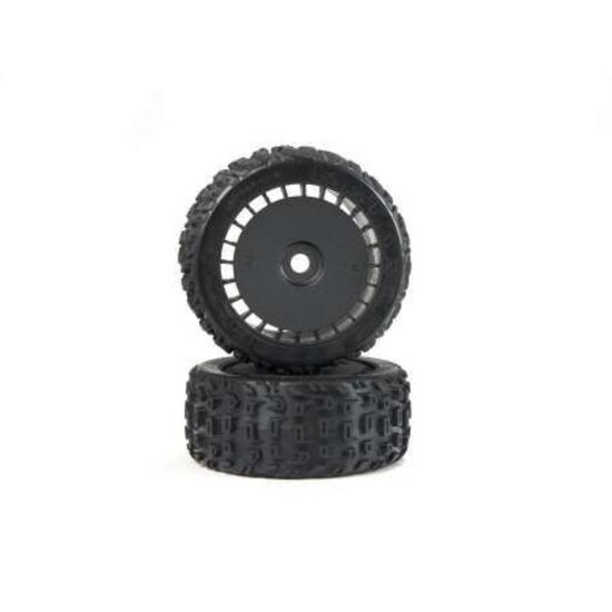 dBoots Katar T Belted 6S Tire Set Glu ed (Blk) (2)