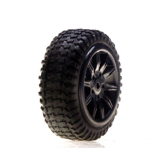 MICRO Tires Mounted Silver RALLY