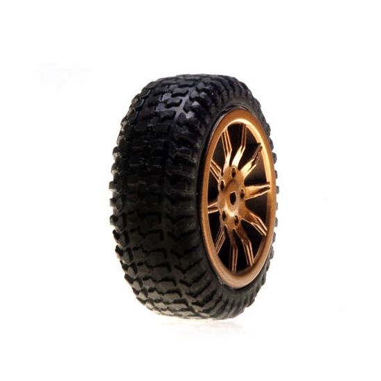 MICRO Tires Mounted Gold Rally