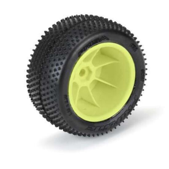 Prism Carpet Tires MTD Yellow Mini-B Rear, 2 image