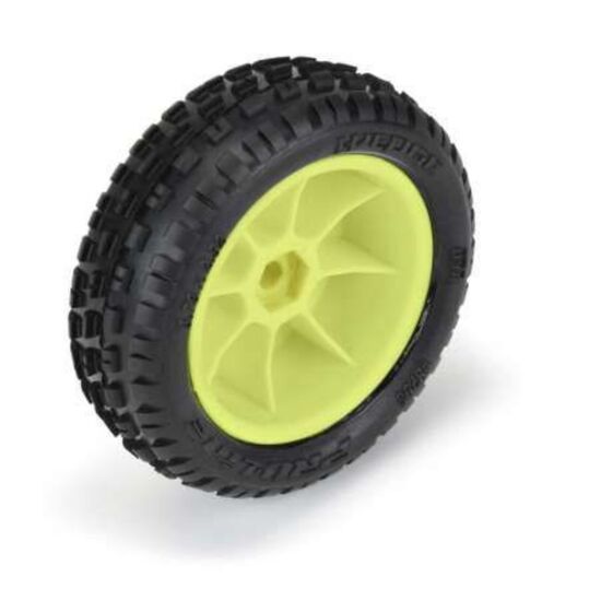 Wedge Carpet Tires MTD Yellow Mini-B Front, 2 image