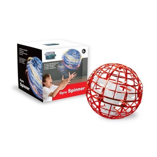 Totally Tech Gyro Spinner Flying Ball rot