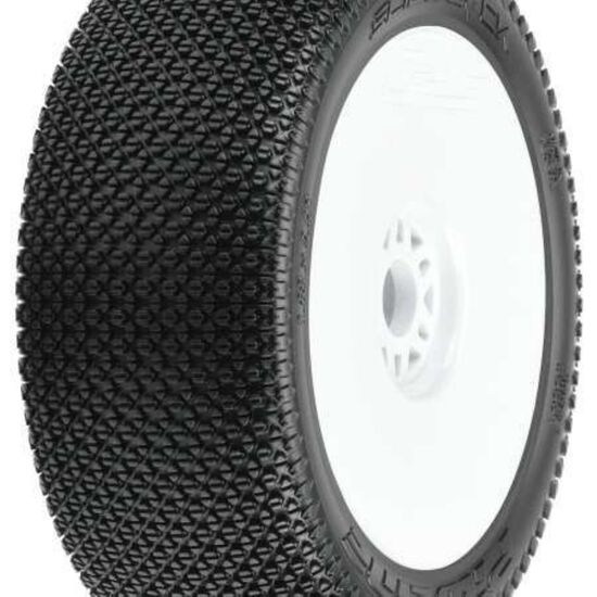Slide Lock S3 1:8 Buggy MTD V2 White Wheels F/R