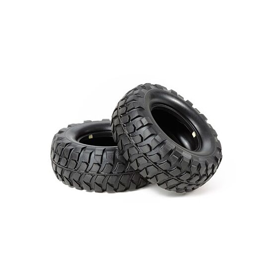 Rock Block Tires (soft  2pcs.)(CC-01)