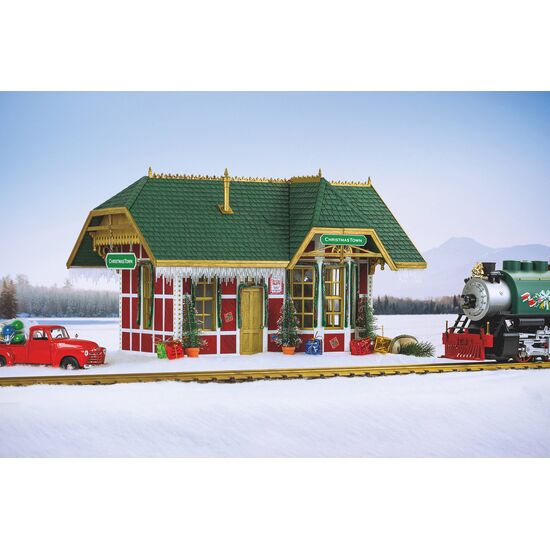 Weihnachtsstadt Bahnhof